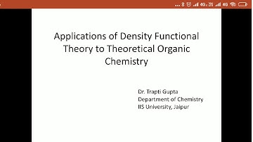Application of Density Functional Theory to Theoretical Organic Chemistry