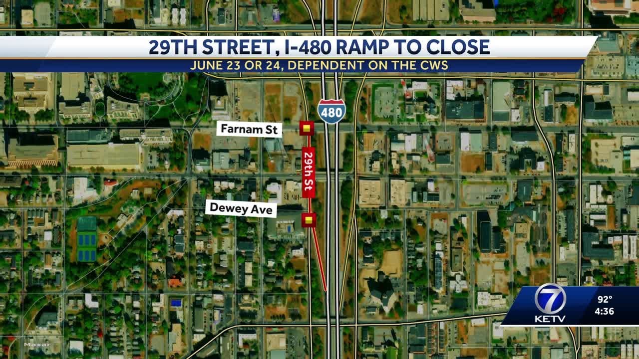 Omaha road closure expected as part of Harney Street Bridge project