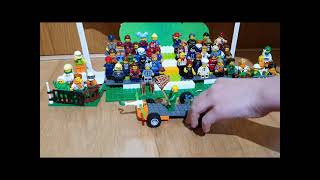 Virtual St. Patrick's Day Parade 2021 Dublin, Ireland. President Lord Mayor Dublin Zoo Macnas Lego