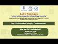 Day 1: Information Integrity Fundamentals