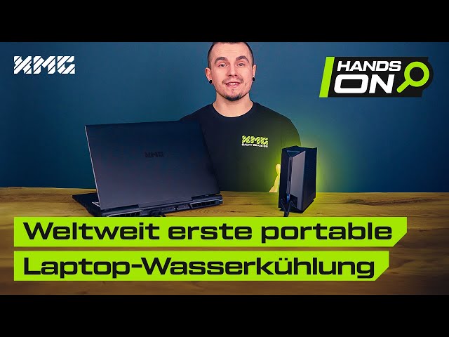 XMG OASIS Laptop-Wasserkühlung  Hands-On Tutorial & FAQ (+EN Subtitles) 