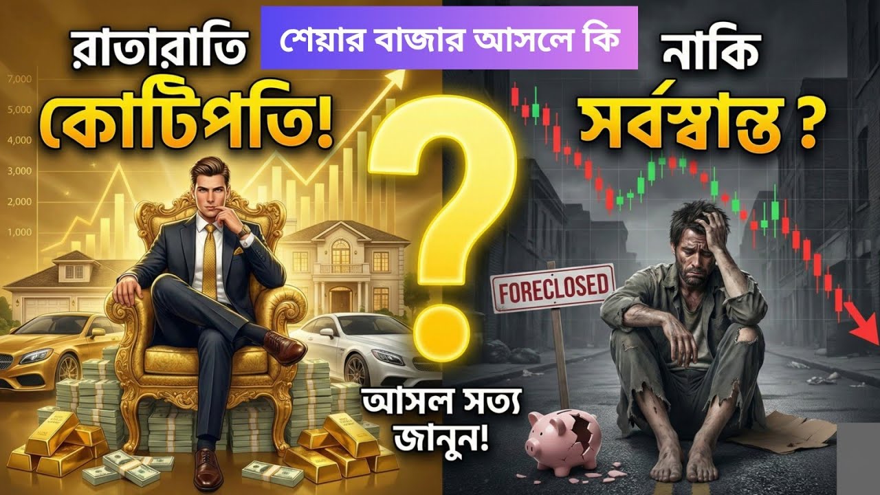 শেয়ার বাজার আসলে কী? | How Share Market Works (Explained in Bengali)
