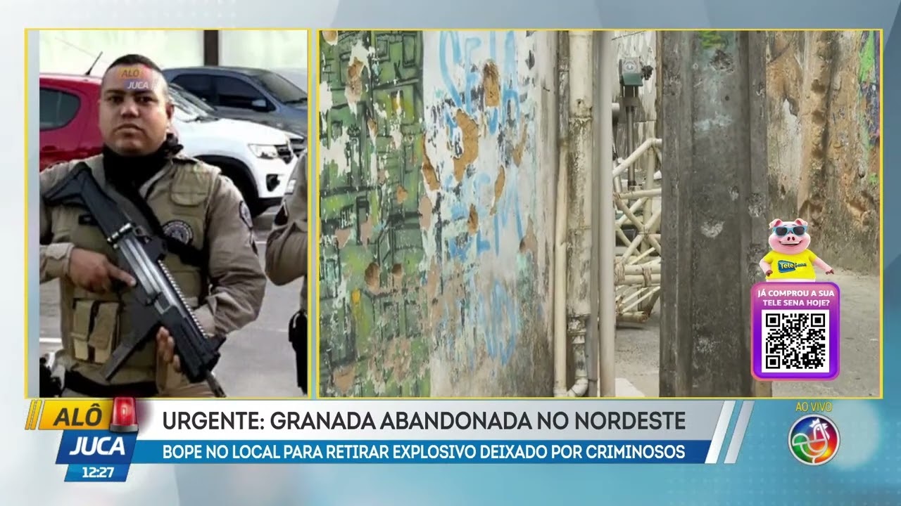 Urgente: Bope recebido a tiros agora | ALÔ JUCA | TV ARATU