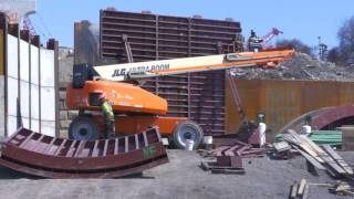 #GVVBridge Construction: Above Ground Pier Construction