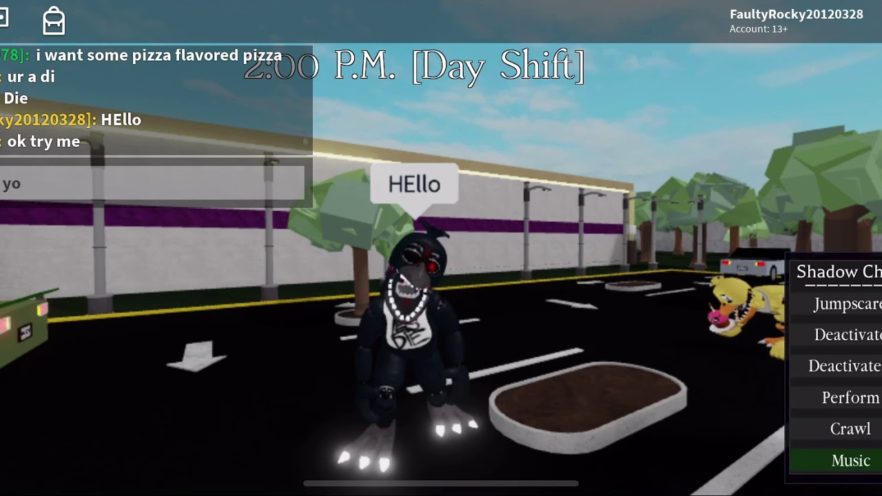 Roblox Badge Hunts How To Get Shadow Chica In Fbmr Youtube - shadow cali found me in robloxian highschool youtube