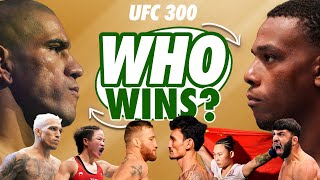 UFC 300 MAIN CARD PICKS AND PREDICTIONS