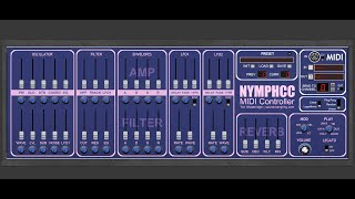 NymphCC MIDI Controller for Dreadbox NYMPHES