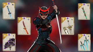 Grand Arbitress And All Weapon Bonuses Faceoff   Shadow Fight 3 Deep Color Event 