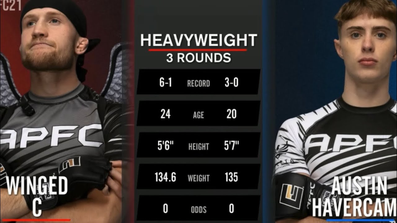 Полный бой Winged C против Остина Хаверкампа