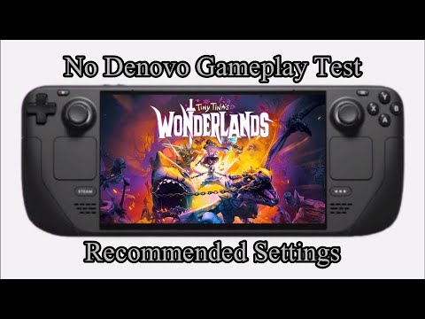Tiny Tina's Wonderlands Steam Deck | High - Lowest Preset & Best Settings for smooth Gameplay