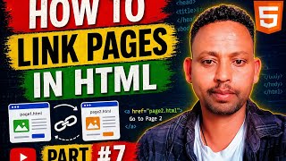 how to create html link pages in Amharic ኣማርኛ Part 7