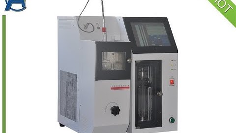 ASTM D86 Fully Automatic Atmospheric Distillation Apparatus for Oil Analysis