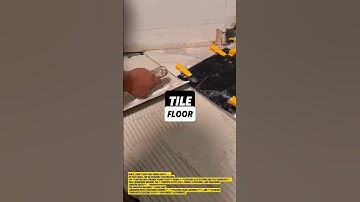 Tile Installation Using Leveling System – Perfectly Flat and Professional Finish!.