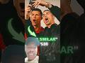 Ronaldo comes face-to-face with his wax statue. #shorts