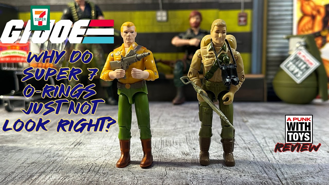 GI Joe Duke…Why Do Super 7 Reaction + Look Different?