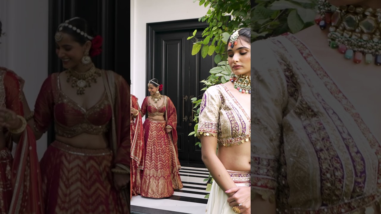 Timeless wedding outfits, crafted for grand celebrations 🌟