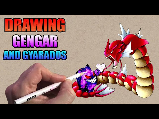 Pokemon Drawing Magikarp  Prismacolor Pencil Galaxy 