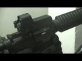 Airsoftpanda Com Jing Gong Gas Blowback M4A1 MC6604 And Laser Scope Cover With QD Mount 