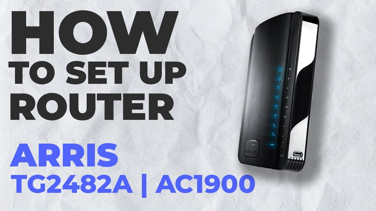 Manual Router Arris Tg2482a
