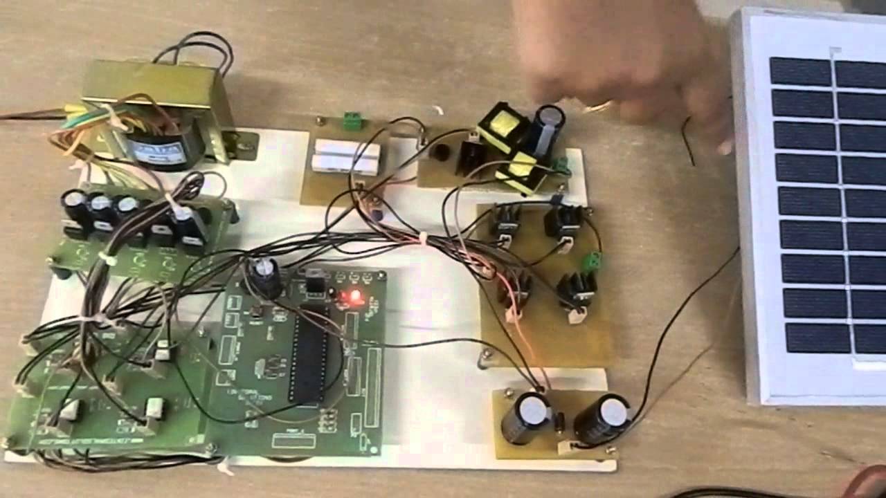 Vel Tech Multi Tech EEE Project 2014 Batch No 8 - YouTube