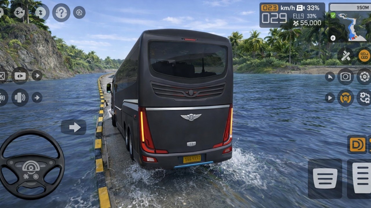 Real Public Bus Open World Gameplay | Bus Simulator Indonesia | Realistic Bus Driving Android
