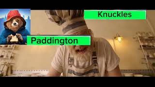 Paddington  2 Paddington  Meets Knuckles  Paddington  Vs Knuckles  With Healthbars