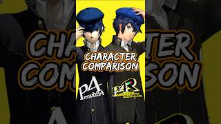 Persona 4 Revival Character Artwork Comparison Part 1 #persona4revival #persona4 #persona4golden