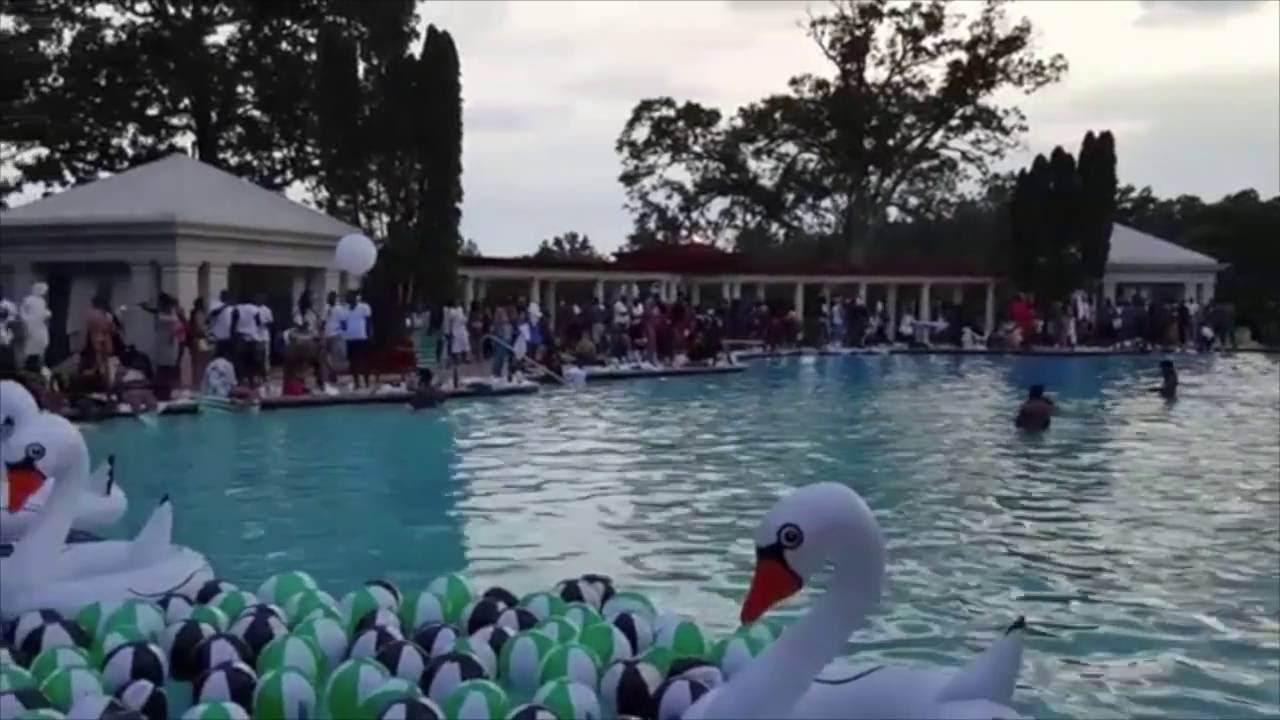 Rick Ross' mmg pool party at his Atlanta mansion YouTube