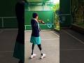 テニスにチャレンジ【手足が3本ない男】 guy tries to play tennis with no arms and legs #shorts #tennis #challenge