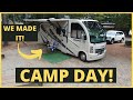 2015 THOR VEGAS RV FROM BURNT TO GREAT CUSTOM REBUILD FINALE EPISODE! WE MADE IT CAMP DAY