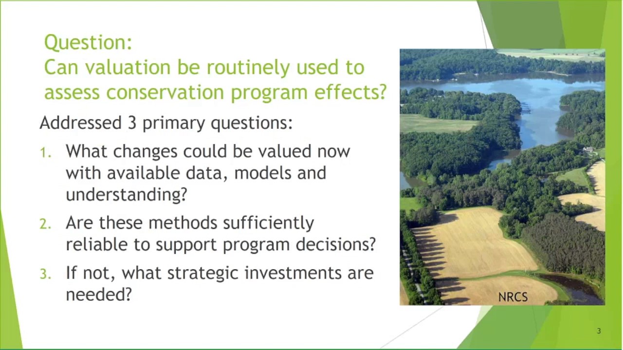 Valuation of Ecosystem Services from Farms and Forests YouTube