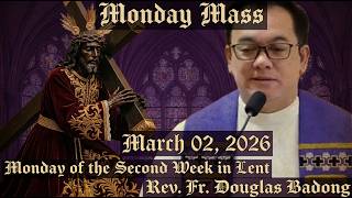 Filipino Live Mass Today | March 02, 2026 | Rev. Fr. Douglas Badong