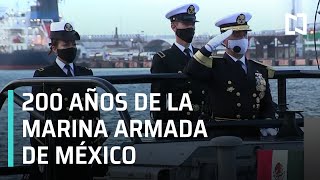 Desfile por 200 años de la Marina Armada de México
