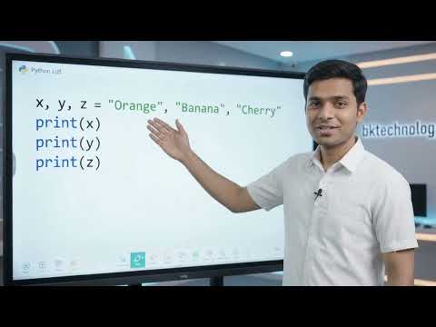 Python Variables: How to Assign Multiple Values in One Line (Beginner Tutorial)