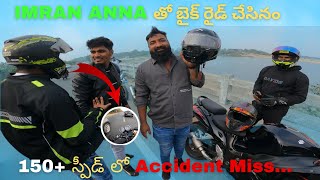 Breakfast Ride🏍️ | Meet Pareshaan boys Imran Anna | benhur rider 46 | 150+ speed Accident miss🌸