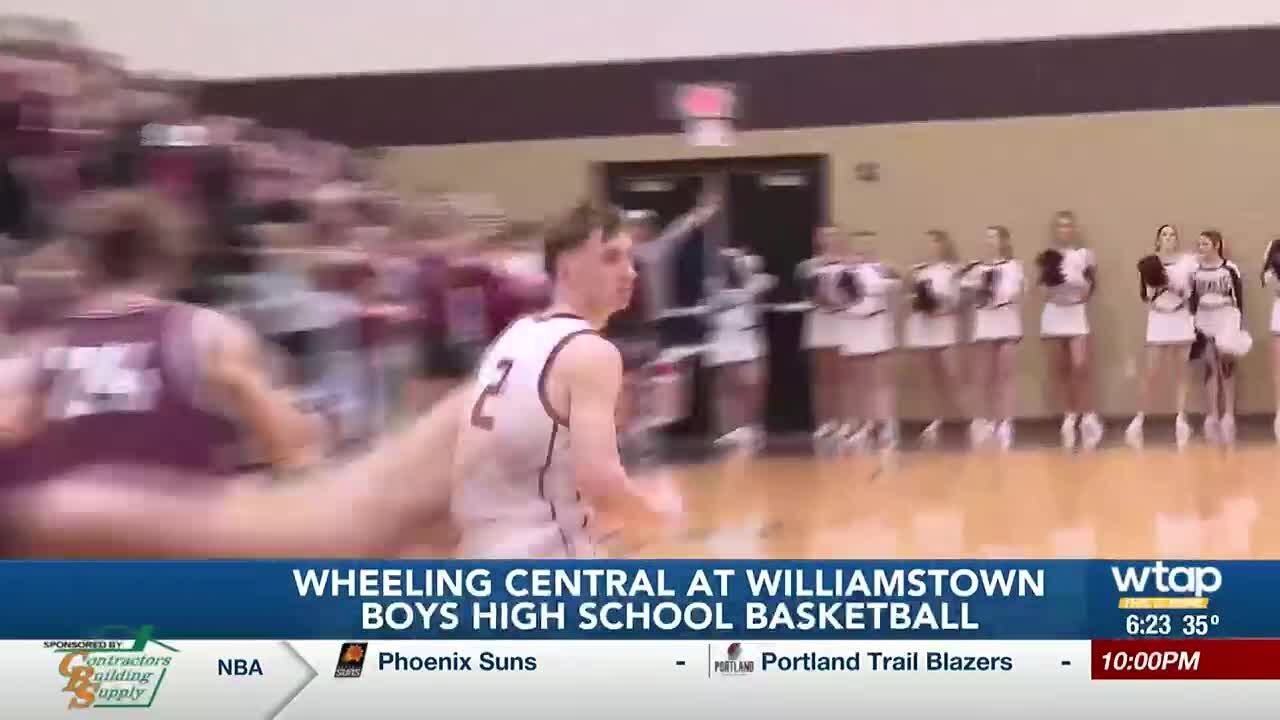 Williamstown stays hot with huge win over Wheeling Central Catholic 56-55