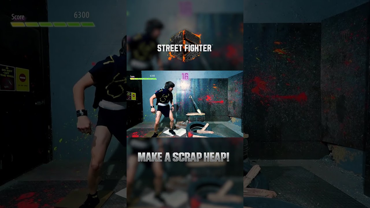 Spinning Bird Kick IRL 🌀 #Shorts #StreetFighter