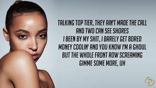 Tinashe   Die A Little Bit Lyrics ft  Ms Banks