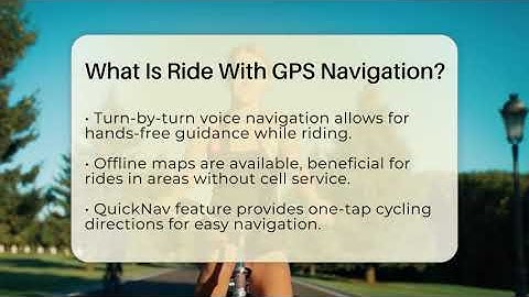 What Is Ride With GPS Navigation? - The Cycling Junkies