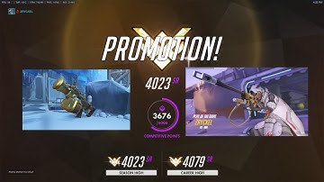 Overwatch | Hitting GM for the 2nd time + Ana PotG + Gold weapon