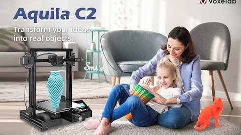 Voxelab Aquila C2 3D Printer with Improved Alloy Frame Structure