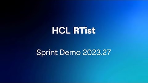 HCL RTist - Sprint Demo 2023.27 - 3. Configure Severity of Model Compiler Validation Rules