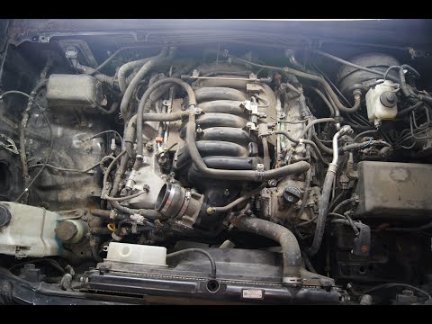 2008 tundra engine removal - YouTube