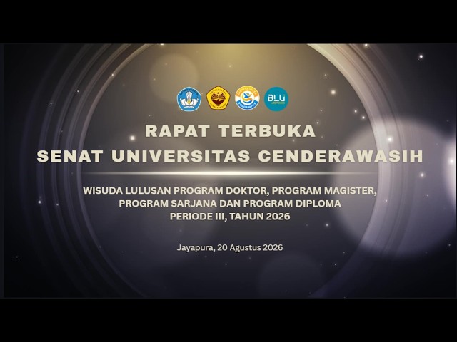 Wisuda Universitas Cenderawasih Periode III Tahun 2026