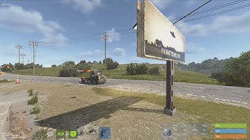 Игра RUST. Сервер LOST RUST PVE. Гонки на машинах.