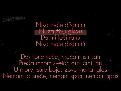 Teya Dora - Dźanum - Karaoke ||:#mojemore #teyadora #karaokelyrics