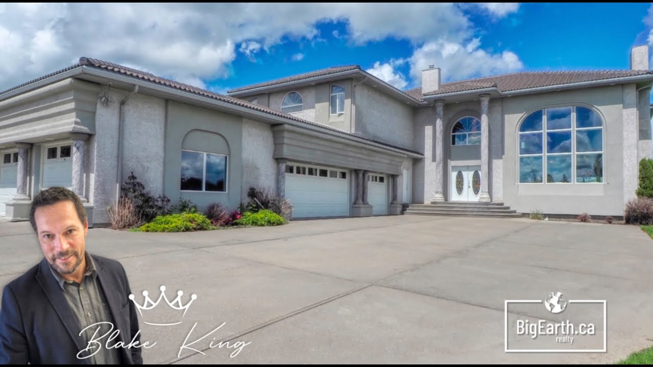 An Innisfail dream home backing over Napoleon Lake