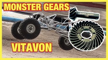 Monster 1.5 MOD VITAVON OD Gears for the SCX6