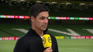 Arsenal manager Mikel Arteta speaks after preseason defeat to Real Betis