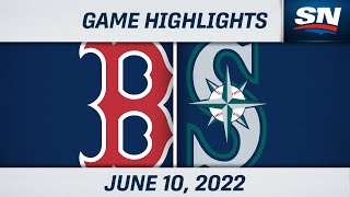 MLB Highlights | Red Sox vs. Mariners - June 10, 2022